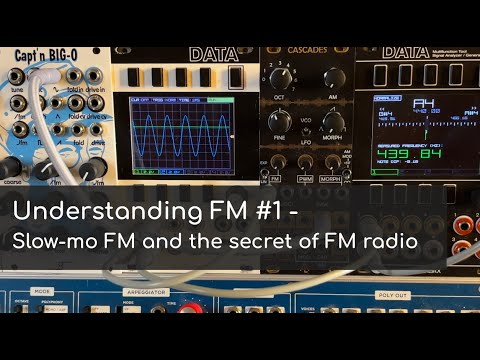 Understanding FM #1 - Slow motion FM, frequency deviation, and how FM radio works