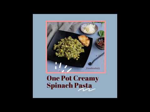 Instant Pot Creamy Spinach Pasta