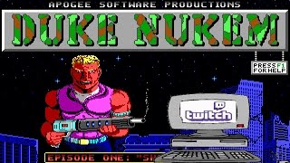 Oldest Computer on Twitch-Duke Nukem 1