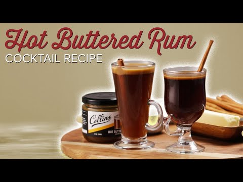 How To Make A Hot Buttered Rum 2 Ways | Easy Hot Holiday Cocktail