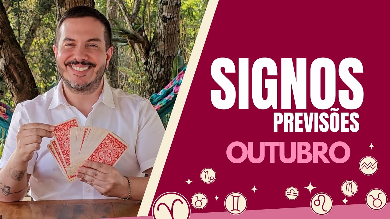 PREVISÕES OUTUBRO 2024 -  TODOS OS SIGNOS -  | André Mantovanni