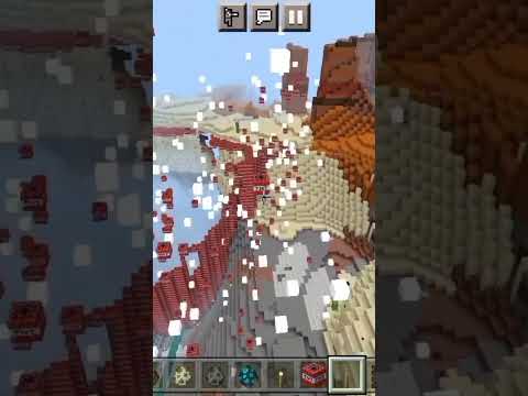 SUNNY Gamer's Insane Minecraft TNT Box Explosion #shorts