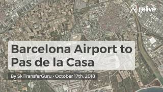 Barcelona Airport to Pas de la Casa