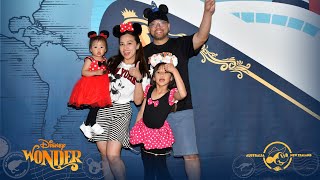 First time in #disneycruise Wonder - Celebrating Rayne’s 7th birthday 🎂🛳️ #Australia #disneywonder 