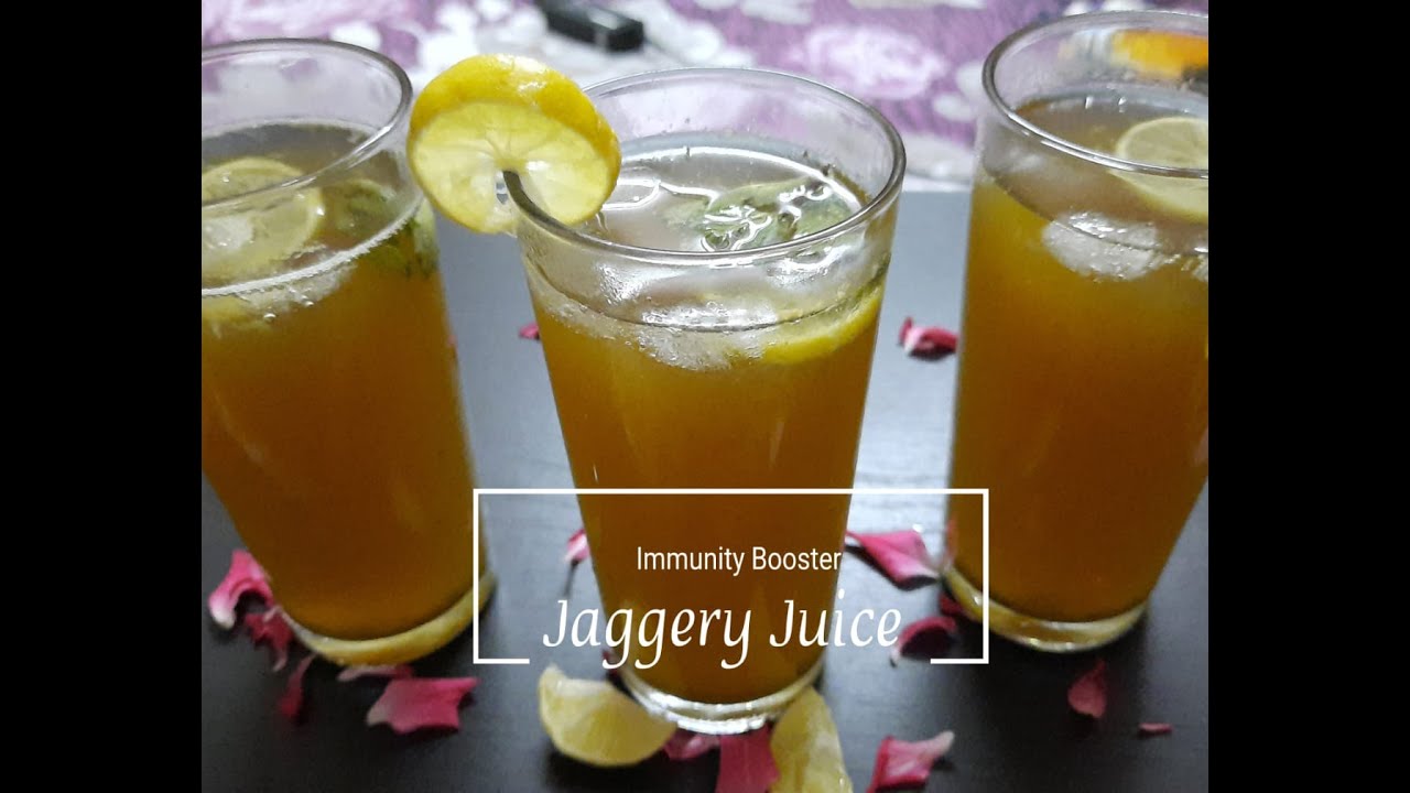 Jaggery Juice - immunity booster drink | Drink to lose weight and burn belly fat || energy drink