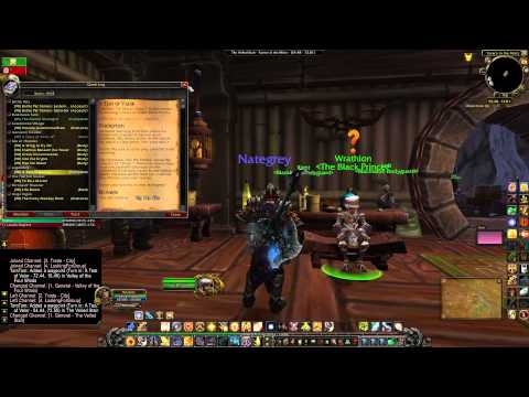 A Test of Valor - Wrathion Legendary Questline