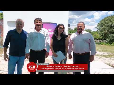 NICANOR MOLINAS - ENTREGA DE VIVIENDAS - ARCHIVO 1