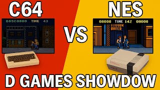 C64 vs NES – Forgotten 'D' Games Faceoff! (Hidden Gems?)