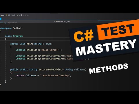 TEST Methods C Mastery Course