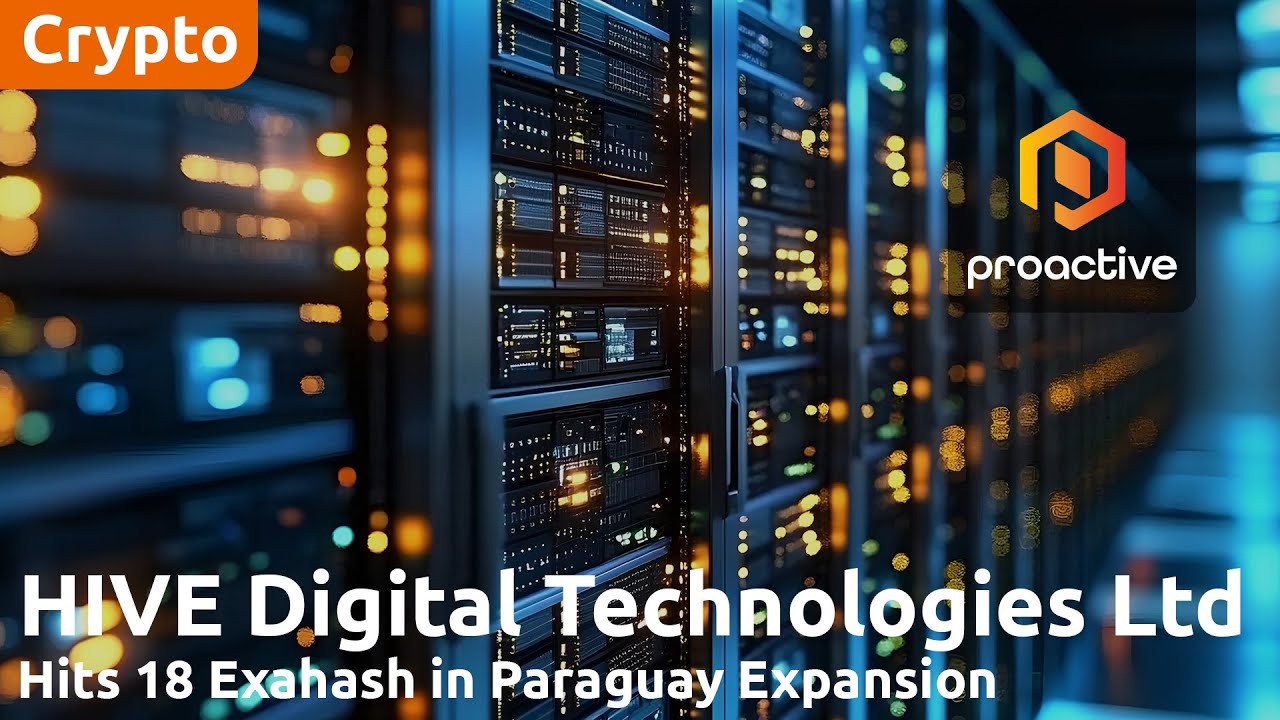 HIVE Digital ups Bitcoin output 22% in August, hits 18 EH/s and advances 100 MW Paraguay expansion
