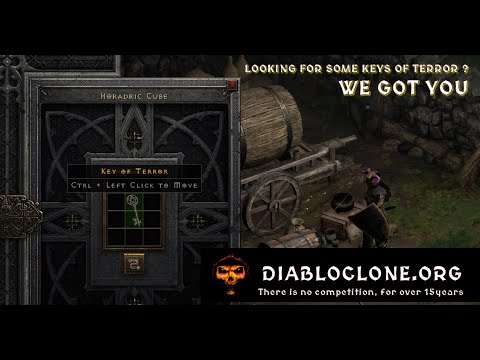 D2R - Diablo II Resurrected - Hunting and Farming a Terror Key !