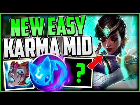 THIS ITEM RUSH TURNS KARMA INTO A S+ MID LANER (2300g First Item Rush🧠) - League of Legends