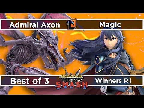 Admiral Axon (Ridley) vs Magic (Lucina) Winners R1 - Boardwalk Smash #36 - SSBU