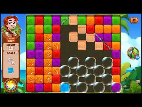 Lost Island Blast Adventure Level 1957 - NO BOOSTERS 🏝️ | SKILLGAMING ✔️