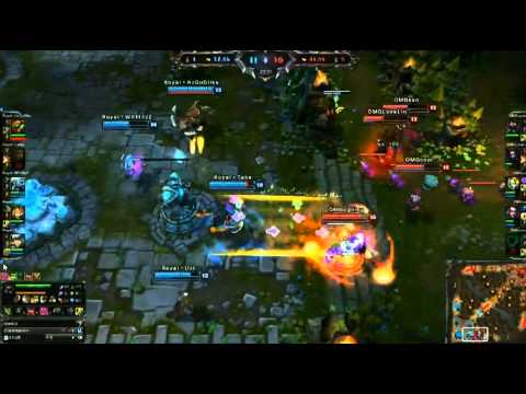 Crazy double ace in Chinese LPL Semi finals