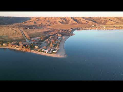 Video Thumbnail for Sunset Round Lake,  Saskatchewan in the Qu'appelle Valley 