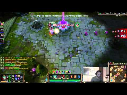 Shaco ending game (feral flare OP)