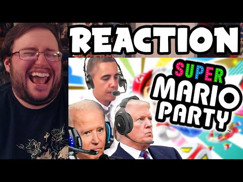 Gor's "US Presidents Play Super Mario Party by Presidential Gamers" REACTION