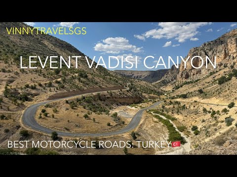 Best Motorcycle Roads: Levent Vadisi Canyon (Turkey)