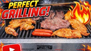 Monument Grills Mesa II 415BZ — Full Cook Test on Carne Asada, Chicken, and More