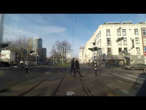 Cabinerit RET tram 7 Route 2016 - 2017 Omleiding richting Oostplein