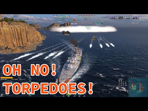 World of Warships | Lenin Ranked - Extreme Torp Dodging Skills