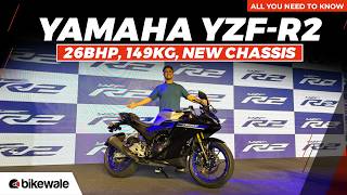 Yamaha R2 Walkaround | All You Need to Know | Launched in India at Rs. 2.30 Lakh | BikeWale