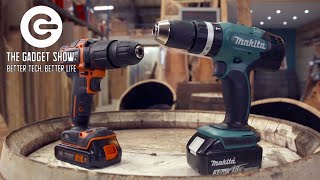 BLACK AND DECKER VS MAKITA: Is an expensive drill really better? | The Gadget Show