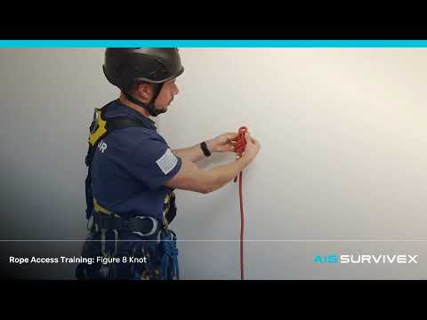 Rope Access Training: How To Tie a Figure 8 Knot