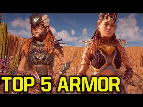 Horizon Zero Dawn best armor - TOP 5 GEAR (Horizon Zero Dawn armor - Horizon Zero Dawn tips) Video