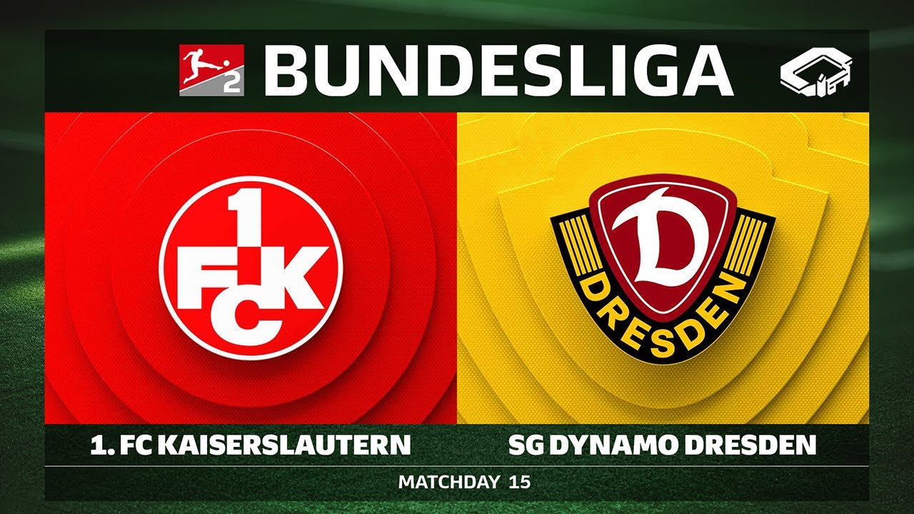 1. FC Kaiserslautern vs. SG Dynamo Dresden | Matchday 15 - Bundesliga 2 2025/26