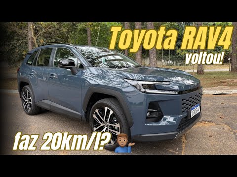 TOYOTA RAV4: TESTE E CONSUMO REAL DO SUV HÍBRIDO