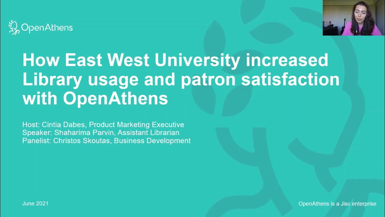 How East West University increased library usage and patron satisfaction with OpenAthens