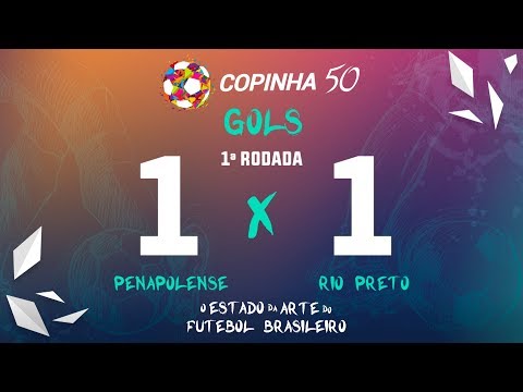 Gols de Penapolense 1 X 1 Rio Preto, Copinha 2019