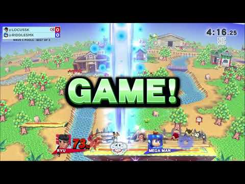 Locus vs Riddles - GOML 2018 - Wii U Pools