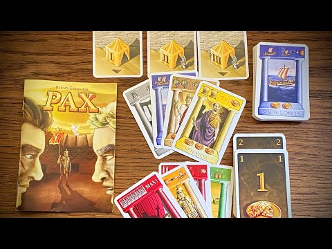 Pax-playthrough | a setup for a sologame 