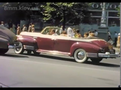 1967 год, Крещатик, Киев! Очень красивое видео!