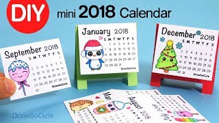 How to Make a 2018 Calendar Easy DIY Fun Craft