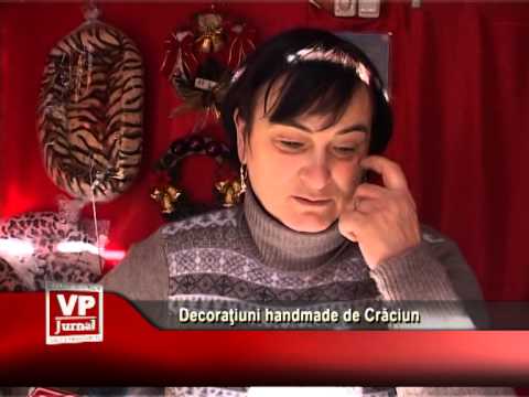 Decoraţiuni handmade de Crăciun