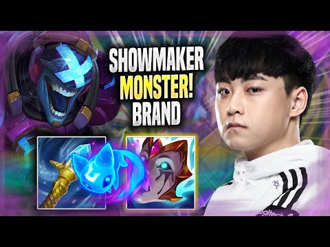 SHOWMAKER IS A MONSTER WITH BRAND! - DK ShowMaker Plays Brand MID vs Zilean! | Season 2022
