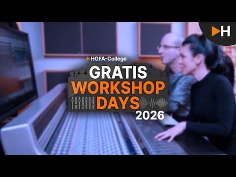 HOFA-College GRATIS WORKSHOP DAYS | Juni 2026 | DAS Tontechnik-Event des Jahres