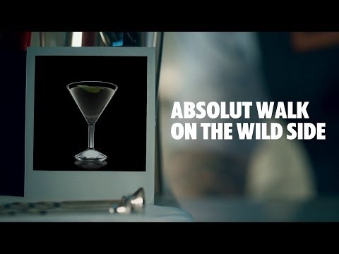 ABSOLUT WALK ON THE WILD SIDE DRINK RECIPE - HOW TO MIX