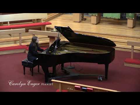 J.S. Bach: Prelude in C major, BWV 846 - Carolyn Enger