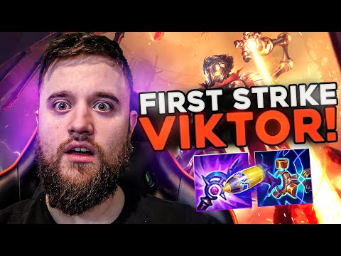 Time To Test First Strike Viktor! Preseason Gameplay!