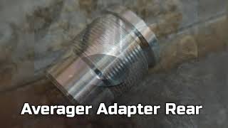 Averager | Aluminum Adapter Rear threaded to improve tention and stiffness for no more POI shift