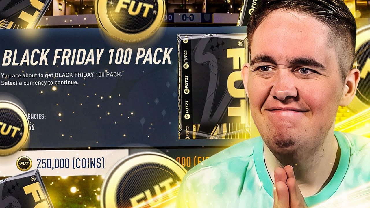 THE MOST EXPENSIVE FIFA PACK EVER!!! THE BLACK FRIDAY 100 PACK!!!