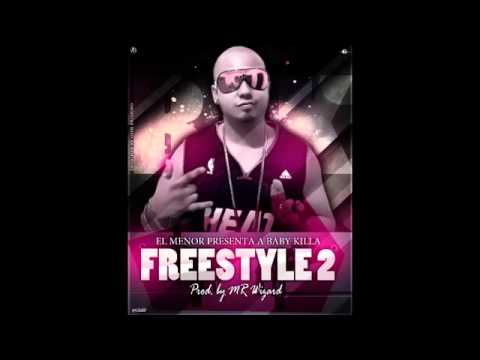 BABY KILLA FREESTYLE 2 EN BAJA PROD Y MR WIZARD  MENOR