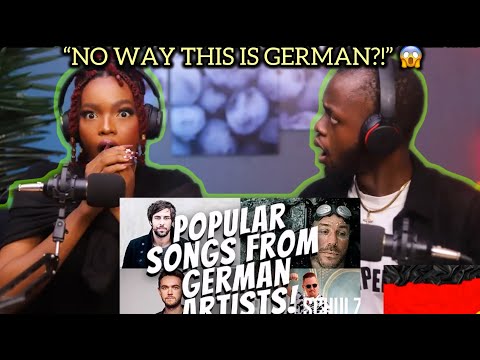 Wait… These Are GERMAN Songs?! 😱 | His First Time Hearing German Artists!!!😱😱