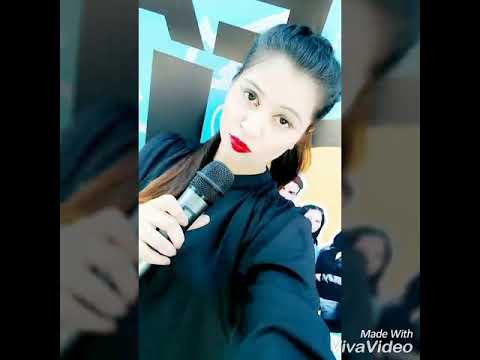 Aleena Anchoring for Numero Uno at Srcc college 