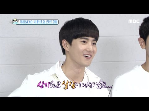 [Section TV] 섹션 TV - EXO,the nation’s first dome concert scene! 20151011